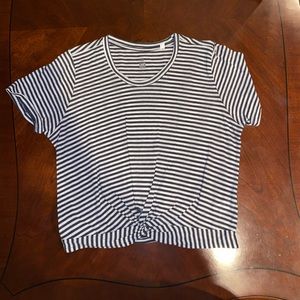 Striped Crop Top